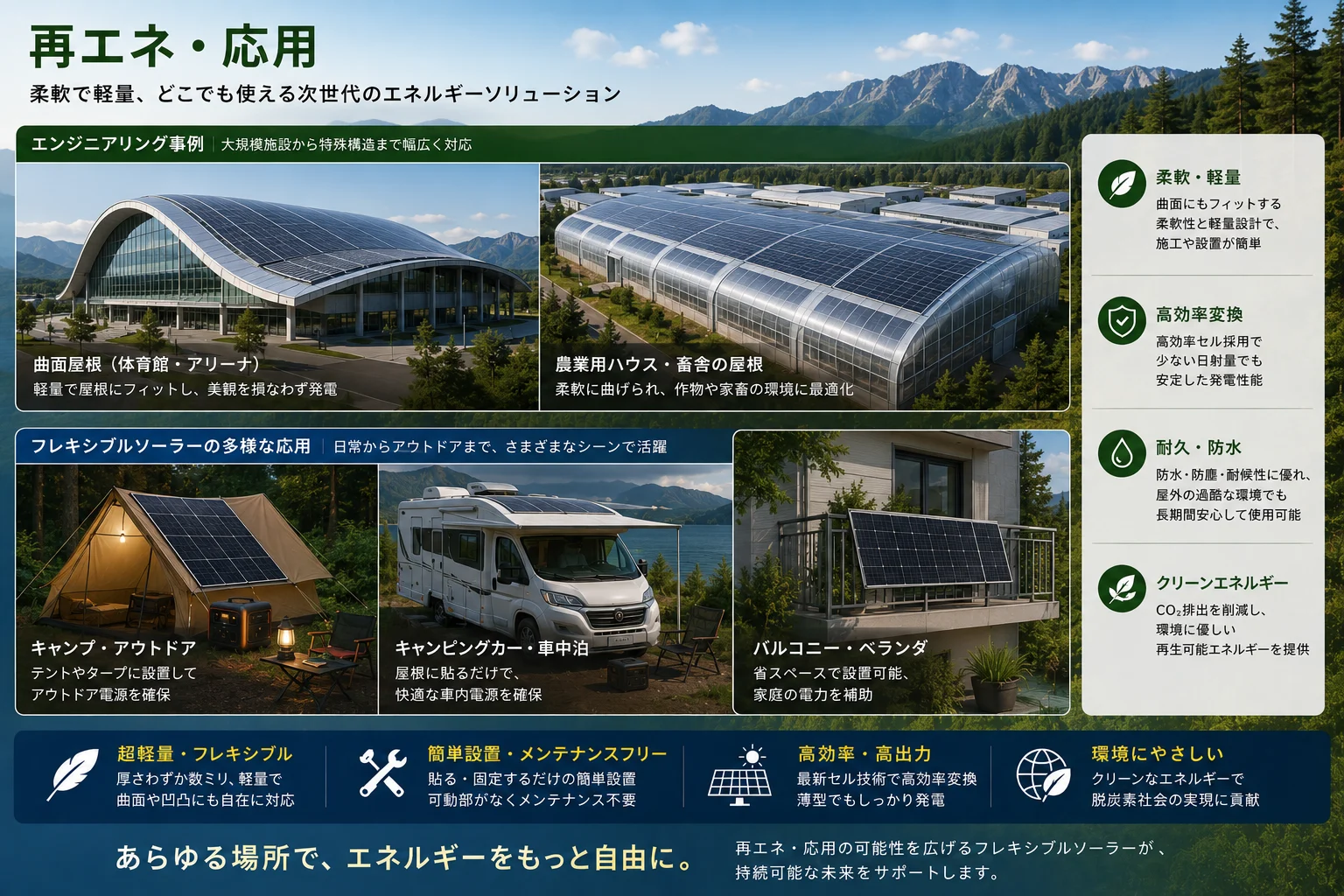 再生可能エネルギーと応用